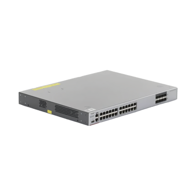RUIJIE - Switch Core Administrable Capa 3 con 24 puertos Gigabit + 8 SFP+ para fibra 10Gb, gestión gratuita desde la nube.