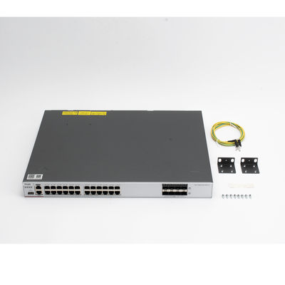 RUIJIE - Switch Core Administrable Capa 3 con 24 puertos Gigabit + 8 SFP+ para fibra 10Gb, gestión gratuita desde la nube.