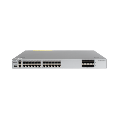 RUIJIE - Switch Core Administrable Capa 3 con 24 puertos Gigabit + 8 SFP+ para fibra 10Gb, gestión gratuita desde la nube.