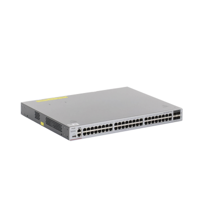RUIJIE - Switch Core Administrable Capa 3 con 48 puertos Gigabit + 4 SFP+ para fibra 10Gb, gestión gratuita desde la nube.