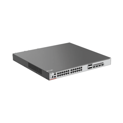 RUIJIE - Switch Core 24 Puertos PoE 802.3bt Class 2 (FULL Hi-PoE 90 W) Capa 3 Multi-Gigabit 10G y SFP28 25G