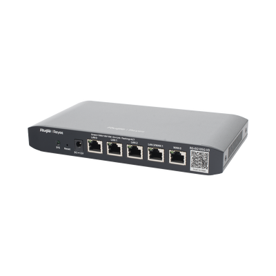 RUIJIE - Router Balanceador con Función SD-WAN, Hasta 2 Servicios de Internet y hasta 100 clientes con desempeño de 600 Mbps