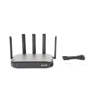 RUIJIE - Router Balanceador inalámbrico Wi-Fi 6 MESH con Función SD-WAN, Hasta 4 Servicios de Internet y Hasta 180 clientes con desempeño de 1.2 Gbps