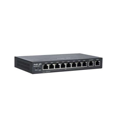 RUIJIE - ROUTER ADMINISTRABLE CLOUD 8 PUERTOS GIGABIT POE 135W