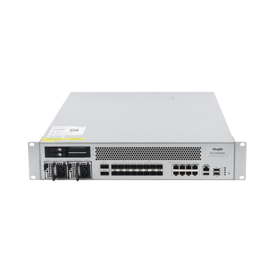 RUIJIE - Router Core Balanceador, Hasta 9 Servicios de Internet y Hasta 20 Mil usuarios con un desempeño de 60 Gbps
