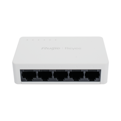 RUIJIE - Switch no administrable, Visible en la Topología de la Nube, 5 puertos Gigabit 1G