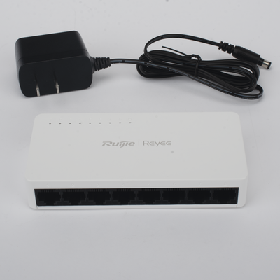 RUIJIE - Switch no administrable, Visible en la Topología de la Nube, con 8 puertos Gigabit 1G