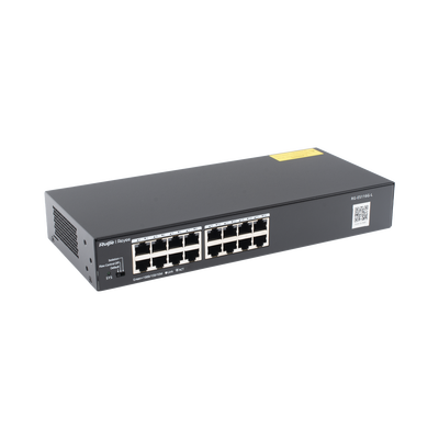 RUIJIE - Switch no administrable, Visible en la Topología en la Nube, con 16 puertos Gigabit