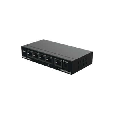 RUIJIE - Switch Administrable con 5 puertos Gigabit, gestión gratuita desde la nube