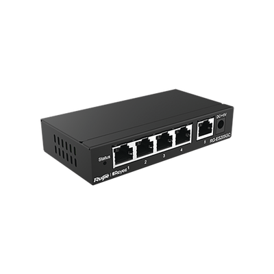 RUIJIE - Switch Administrable con 5 puertos Gigabit, gestión gratuita desde la nube