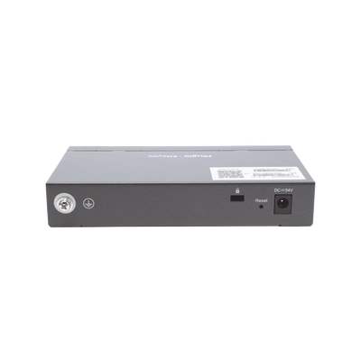 RUIJIE - Switch Administrable PoE con 5 puertos Gigabit, 4 PoE 802.3af/at, gestión gratuita desde la nube, 54w