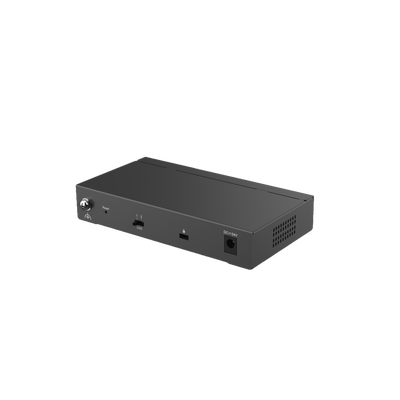RUIJIE - Switch Administrable con 4 puertos Gigabit PoE, 2 Uplink Gigabit y 1 Uplink Gigabit para Fibra SFP en combo, gestión gratuita desde la nube