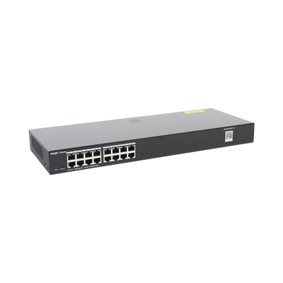 RUIJIE - Switch Administrable 16 puertos Gigabit, gestión gratuita desde la nube