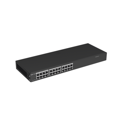 RUIJIE - Switch Administrable 24 puertos Gigabit, gestión gratuita desde la nube.