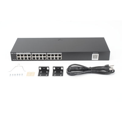 RUIJIE - Switch Administrable 24 puertos Gigabit, gestión gratuita desde la nube.