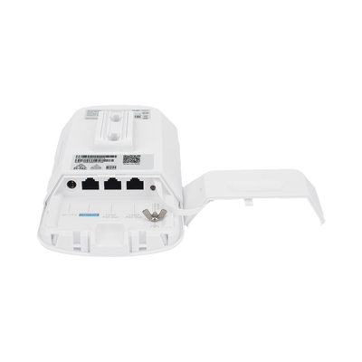 RUIJIE - AP PtP o CPE Banda 5Ghz, Especializado para Cámaras, Compatible con AirMetro, 2 Puertos PoE Out 802.3AF hasta 15.4W Totales, Enlace de hasta 3 Km