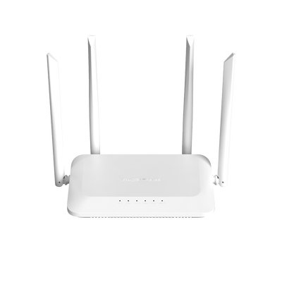 RUIJIE - Home Router Inalámbrico Wi-Fi 5 Doble Banda, 1 Puerto Wan 10/100 y 3 Puertos Lan 10/100 Hasta 1,200 Mbps
