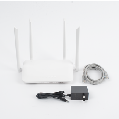 RUIJIE - Home Router Inalámbrico Wi-Fi 5 Doble Banda, 1 Puerto Wan 10/100 y 3 Puertos Lan 10/100 Hasta 1,200 Mbps