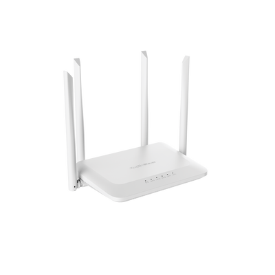 RUIJIE - Home Router Inalámbrico Wi-Fi 5 Doble Banda, 1 Puerto Wan 10/100 y 3 Puertos Lan 10/100 Hasta 1,200 Mbps
