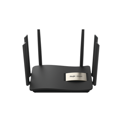 RUIJIE - Home Router inalámbrico MESH WI-FI 5 2x2 doble banda 1 puerto WAN Gigabit y 3 puertos LAN Gigabit, hasta 1,267 Mbps.