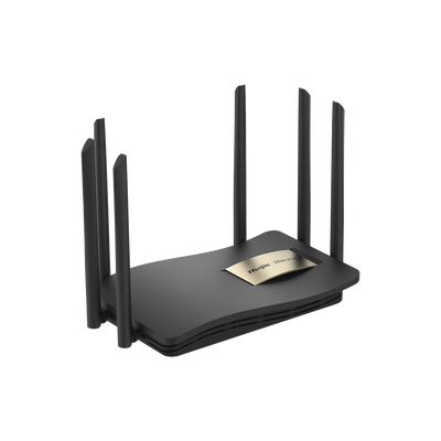 RUIJIE - Home Router inalámbrico MESH WI-FI 5 2x2 doble banda 1 puerto WAN Gigabit y 3 puertos LAN Gigabit, hasta 1,267 Mbps.