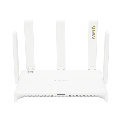 RUIJIE - Home Router inalámbrico MESH , Diseñado para GAMING con doble puerto WAN Gigabit para Sumar Ancho de banda, 4 puertos LAN Gigabit., WI-FI 6 2x2 doble Banda