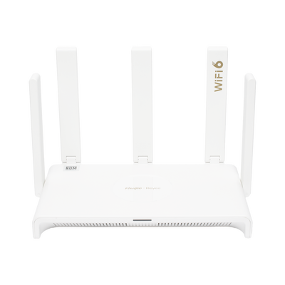 RUIJIE - Home Router inalámbrico MESH , Diseñado para GAMING con doble puerto WAN Gigabit para Sumar Ancho de banda, 4 puertos LAN Gigabit., WI-FI 6 2x2 doble Banda