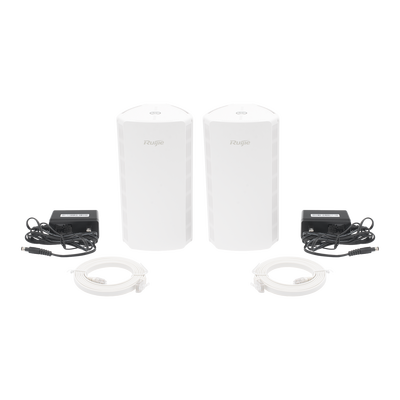 RUIJIE - (2PACK) Home Router inalámbrico MESH WI-FI 6 2x2 doble banda 1 puerto WAN Gigabit y 2 puertos LAN Gigabit