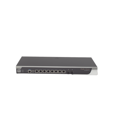 RUIJIE - Router Balanceador con Control de Aplicaciones, Hasta 9 Servicios de Internet y hasta 2,000 clientes con desempeño de 2.5 Gbps