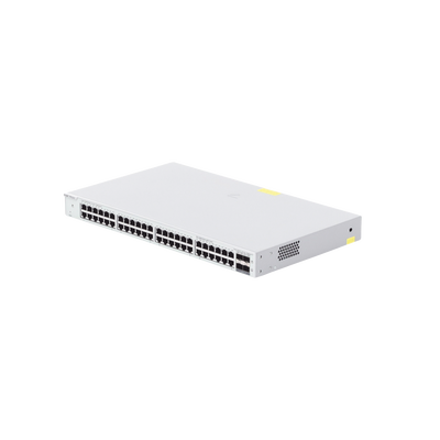 RUIJIE - Switch Administrable Capa 2+ Plus, con 48 puertos Gigabit + 4 SFP+ para fibra 10Gb, gestión gratuita desde la nube