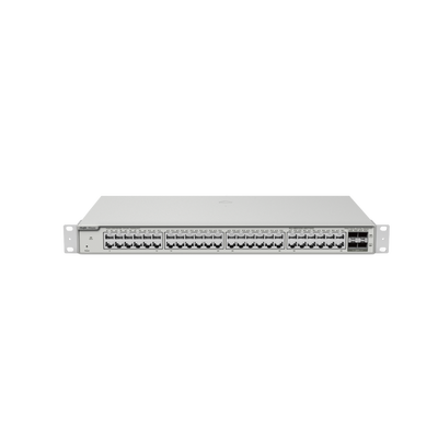 RUIJIE - Switch Administrable Capa 2+ Plus, con 48 puertos Gigabit + 4 SFP+ para fibra 10Gb, gestión gratuita desde la nube