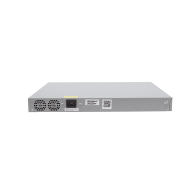 RUIJIE - Switch Administrable PoE Capa 2+ Plus, con 48 puertos Gigabit PoE 802.3af/at + 4 SFP+ para fibra 10Gb, gestión gratuita desde la nube, 370w
