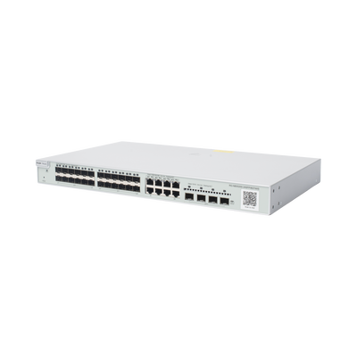 RUIJIE - Switch administrable Capa 3, 24 puertos SFP 1G, 8 puertos Ethernet 1G Combo y 4 SFP+ 10G, gestión remota en la nube
