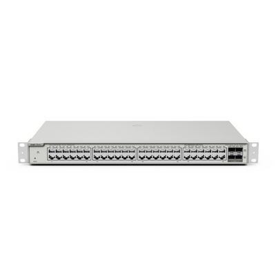 RUIJIE - Switch Administrable Capa 3 con 48 puertos Gigabit + 4 SFP+ para fibra 10Gb, gestión gratuita desde la nube