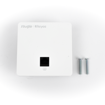 RUIJIE - Punto de Acceso Wi-Fi 5, Doble Banda Diseñado para Instalaciones Discretas y Espacios Reducidos, 802.11ac Wave 2, Alto Rendimiento y MIMO 2x2.