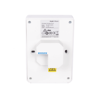 RUIJIE - Punto de Acceso Mesh Wi-Fi 5 ideal para áreas que requieren múltiples puertos de red, 1 puerto PoE Out, hasta 1.7 Gbps doble banda 802.11ac MU-MIMO 2x2