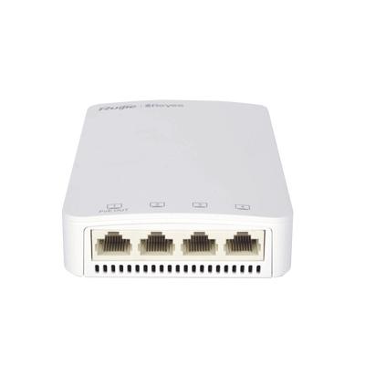 RUIJIE - Punto de Acceso Mesh Wi-Fi 5 ideal para áreas que requieren múltiples puertos de red, 1 puerto PoE Out, hasta 1.7 Gbps doble banda 802.11ac MU-MIMO 2x2
