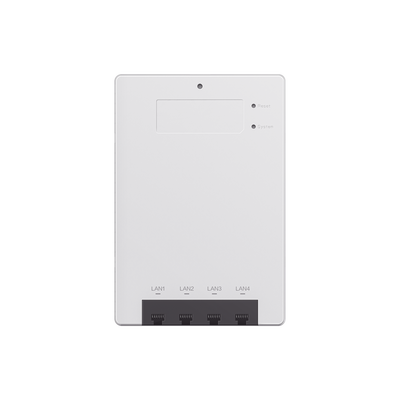 RUIJIE - Punto de Acceso Mesh Wi-Fi 6 para interior en pared, hasta 512 usuarios ideal para Hotelería u Oficina.