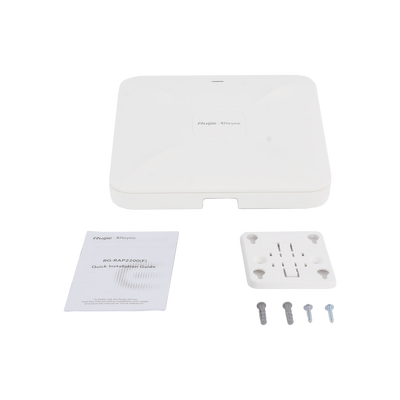 RUIJIE - Punto de Acceso Wi-Fi 5 para interior en techo doble banda 802.11ac MU-MIMO 2X2, puertos 10/100
