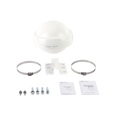 RUIJIE - Punto de Acceso Mesh Wi-Fi 5 802.11ac Omnidireccional IP68, retardante a la flama, protección contra descargas de 4kV, certificación RoHS