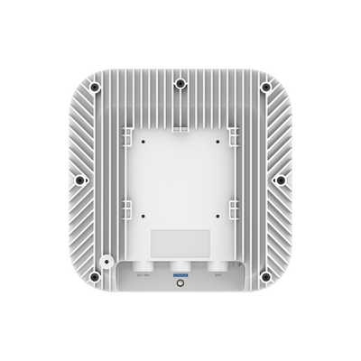 RUIJIE - Punto de Acceso Mesh Wi-Fi 6 Industrial para Exterior Omnidireccional 5.95Gbps, MU-MIMO 4x4, 360°, Filtros Anti Interferencia y Auto Optimización con IA, puerto eth 2.5G y SFP