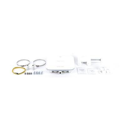RUIJIE - Punto de Acceso Mesh Wi-Fi 6 Industrial para Exterior Sectorial 60°, hasta 5.95 Gbps, MU-MIMO 4x4, Filtros Anti Interferencia y Auto Optimización con IA, puerto eth 2.5G y SFP