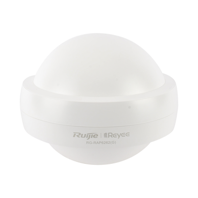 RUIJIE - Punto de Acceso Mesh Wi-Fi 6 Exterior IP68, Wi-Fi 6 (802.11ax), 360 grados,  MU-MIMO2x2, hasta 256 clientes