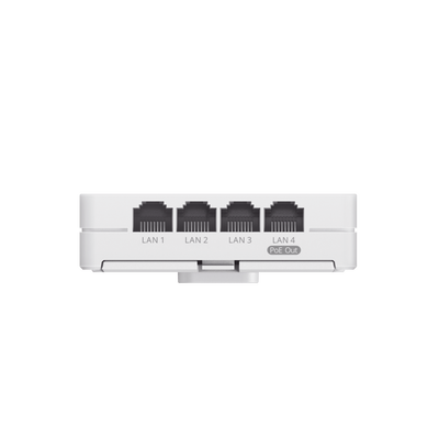 RUIJIE - Punto de Acceso Mesh Wi-Fi 7 para interior en pared, hasta 512 usuarios ideal para Hotelería u Oficina.