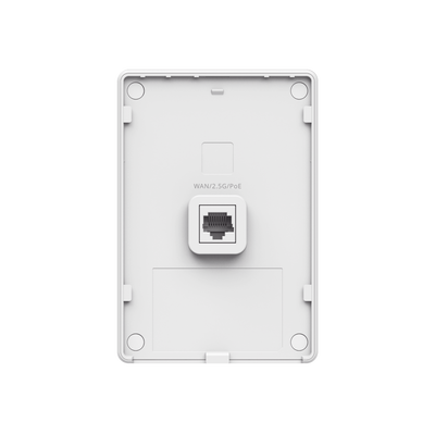 RUIJIE - Punto de Acceso Mesh Wi-Fi 7 para interior en pared, hasta 512 usuarios ideal para Hotelería u Oficina.