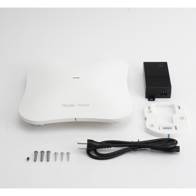 RUIJIE - Punto de Acceso Mesh Wi-Fi 7  Para Alta Densidad, Tri-banda hasta 1,500 Usuarios, ancho de banda de hasta 19 Gbps , interior con puerto 10Gb y SFP+ 10G, 802.11 BE19000 MU-MIMO 12x12
