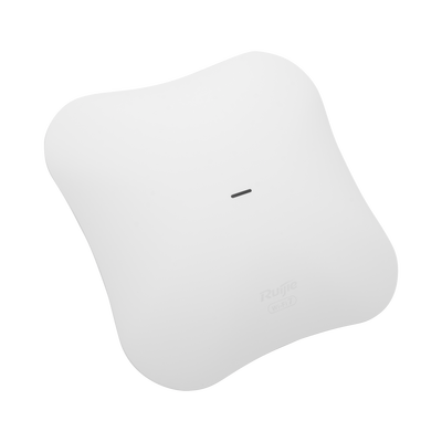 RUIJIE - Punto de Acceso Mesh Wi-Fi 7 para Alta Densidad, Tri-banda hasta 600 Usuarios, ancho de banda de hasta 13 Gbps , interior con puerto 2.5Gb y SFP+ 10G, 802.11 BE14000 MU-MIMO 8x8
