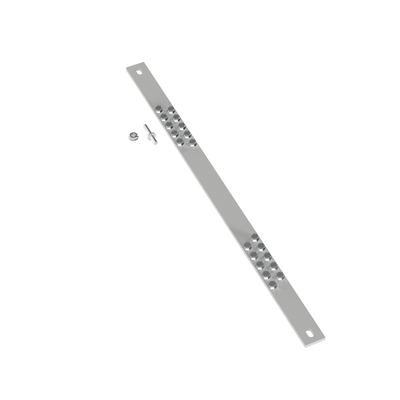 PANDUIT - Barra de Conexión a Tierra, Para Rack de 19", Con 20 Orificios Para Conexión Rápida de Equipos, Incluye 20 Tornillos # 12-24 x 1/2" Instalados