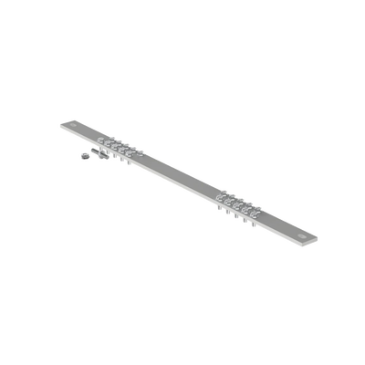 PANDUIT - Barra de Conexión a Tierra, Para Rack de 19", Con 20 Orificios Para Conexión Rápida de Equipos, Incluye 20 Tornillos # 12-24 x 1/2" Instalados