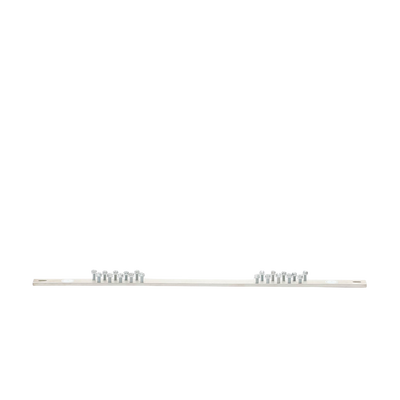PANDUIT - Barra de Conexión a Tierra, Para Rack de 19", Con 20 Orificios Para Conexión Rápida de Equipos, Incluye 20 Tornillos # 12-24 x 1/2" Instalados